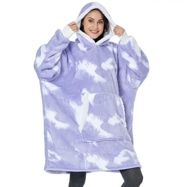 Oversized Hoodie Blanket