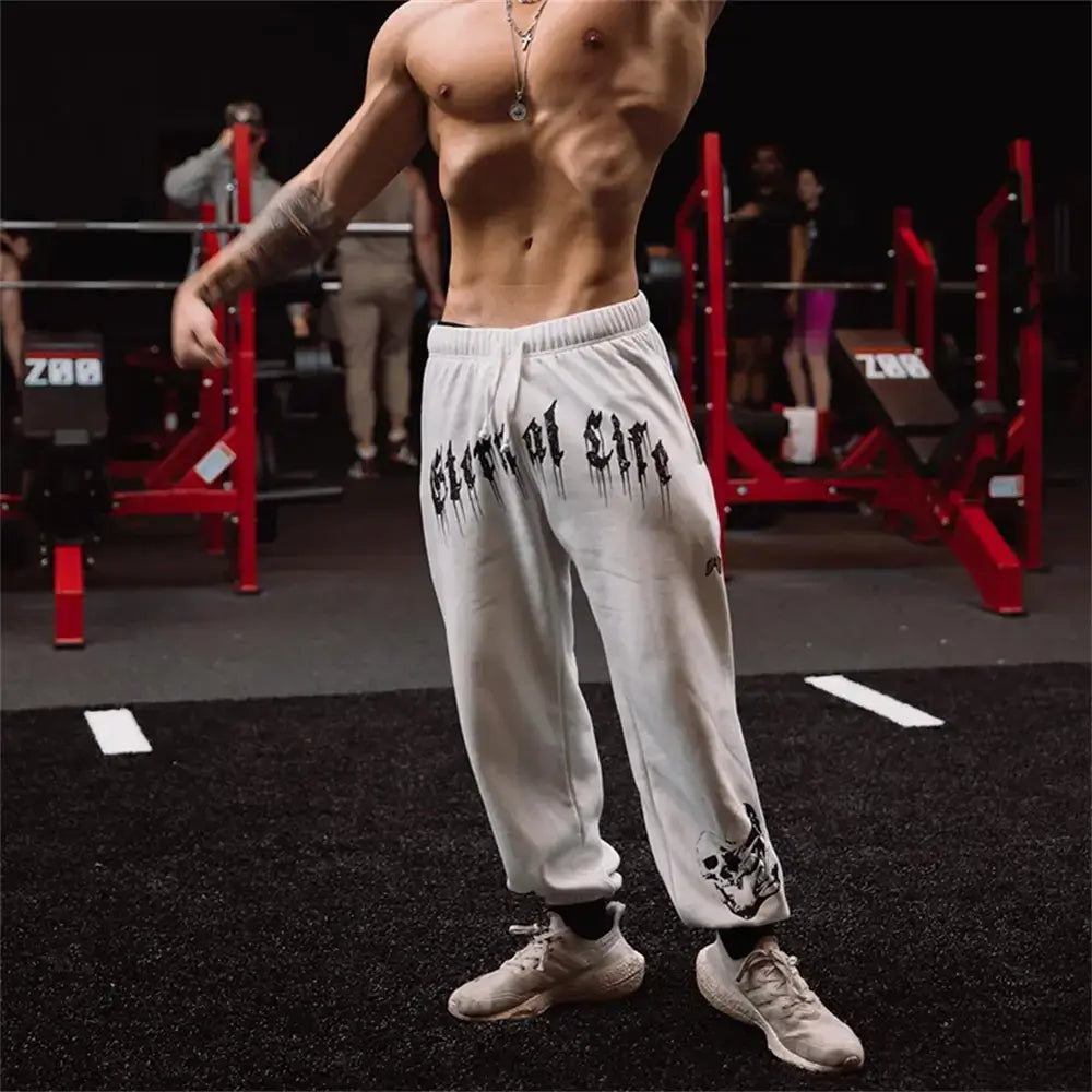 Men's Gym Cotton Jogger Sweatpants