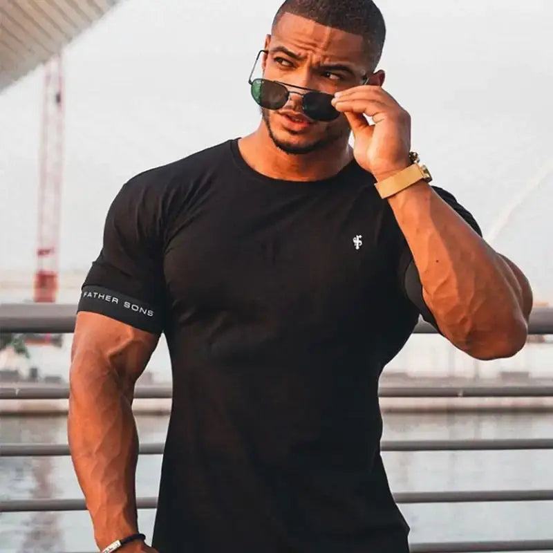 Men's Tight Fit Crewneck T Shirt