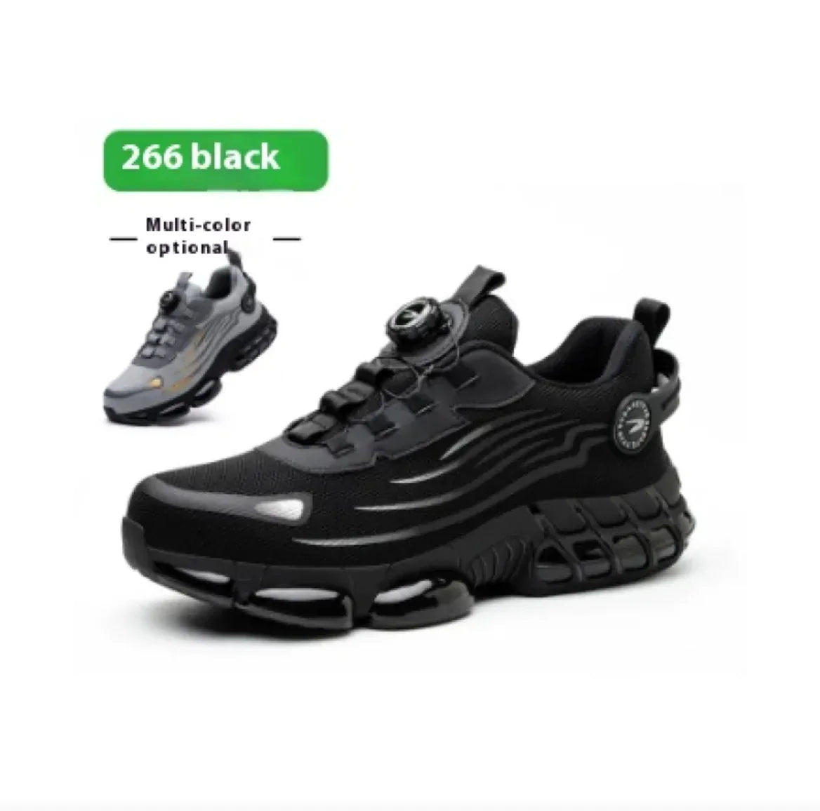 Low Top Protective Steel-Toe Slip-On Shoes