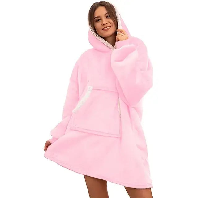 Oversized Hoodie Blanket