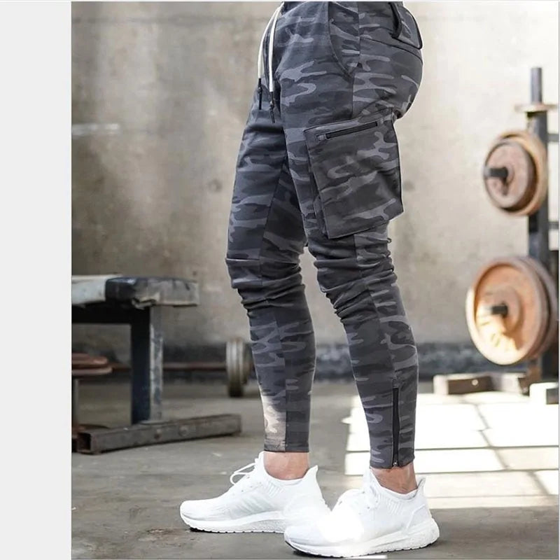 Slim Fit Cotton Joggers: Sport Sweatpants for Running and Bodybuilding