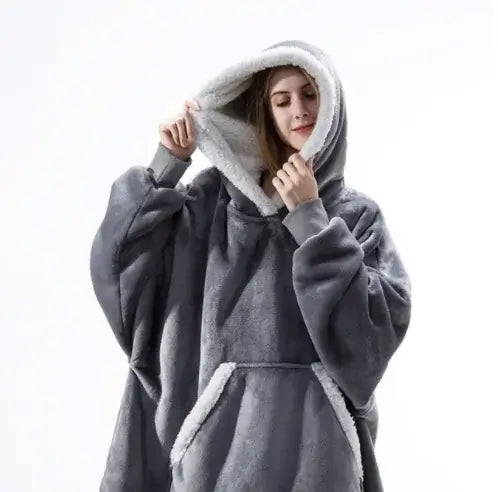 Oversized Hoodie Blanket
