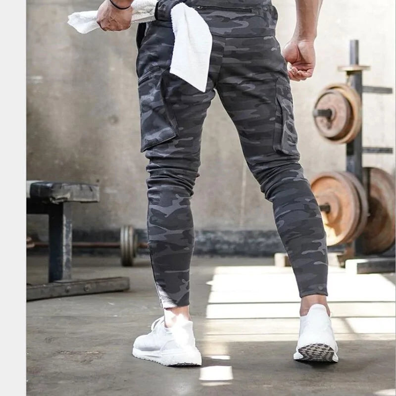 Slim Fit Cotton Joggers: Sport Sweatpants for Running and Bodybuilding